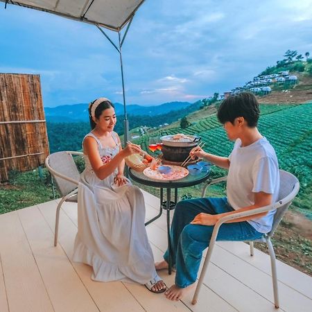 ภูวินคาเฟ่ โฮมสเตย์ Phuwin Cafe Homestay Mon Jam Exteriér fotografie