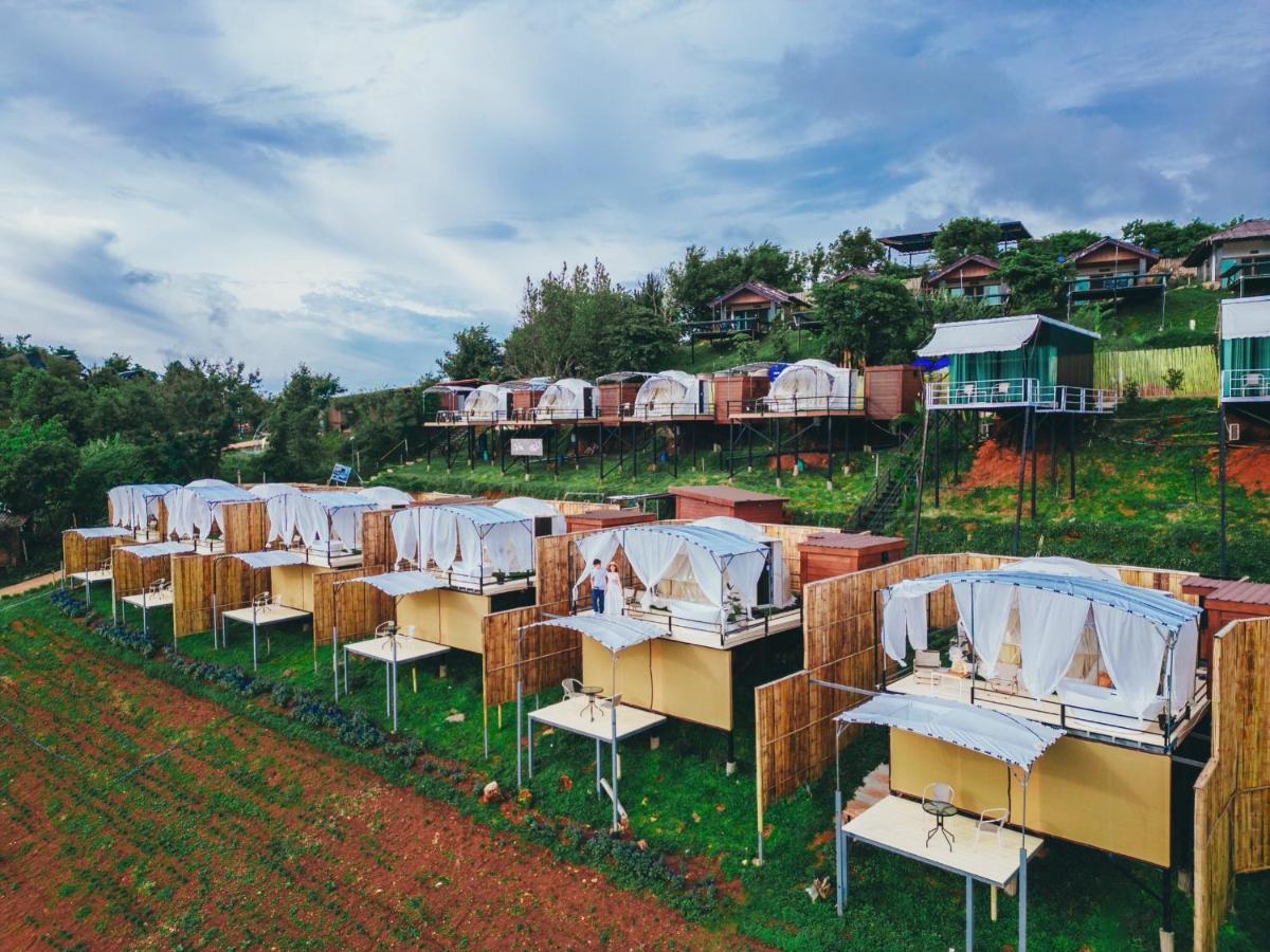 ภูวินคาเฟ่ โฮมสเตย์ Phuwin Cafe Homestay Mon Jam Exteriér fotografie