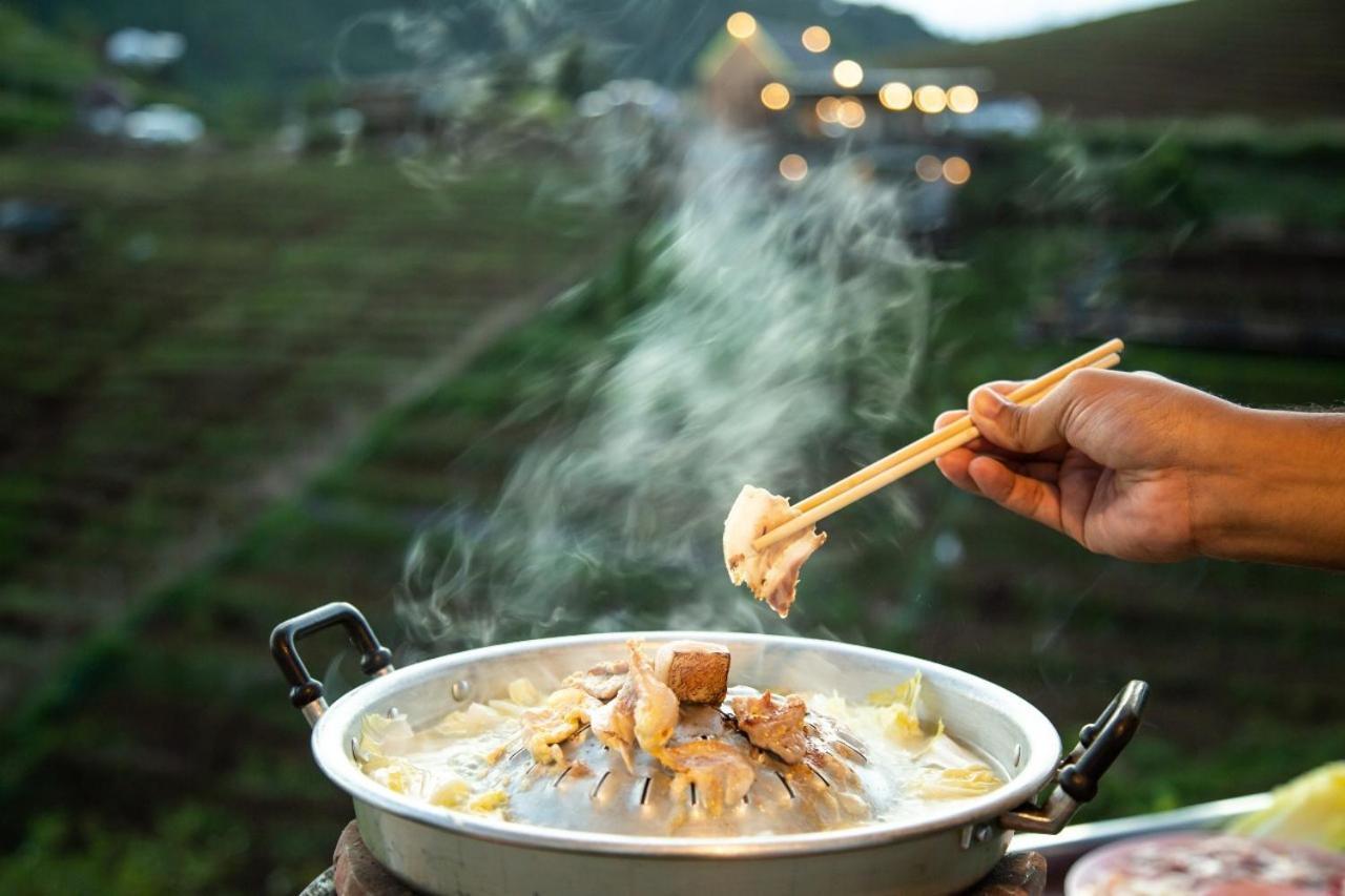 ภูวินคาเฟ่ โฮมสเตย์ Phuwin Cafe Homestay Mon Jam Exteriér fotografie
